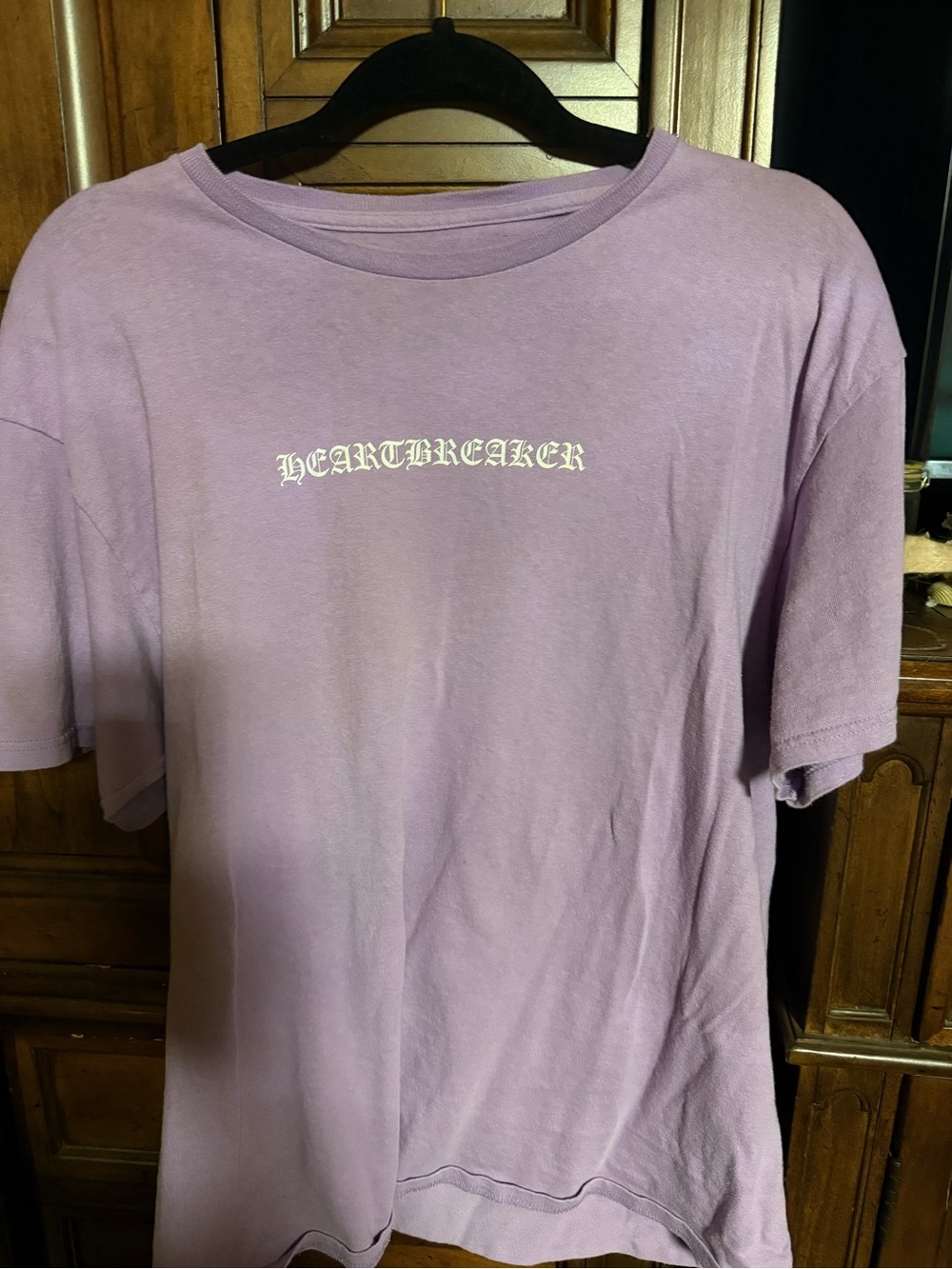 Empyre Lavender 'HEARTBREAKER' Graphic Short Sleeve Tee